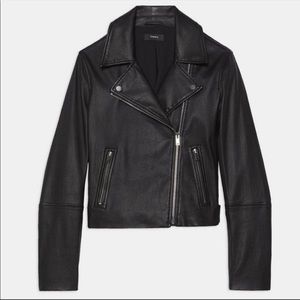 Theory Leather New Moto Jacket